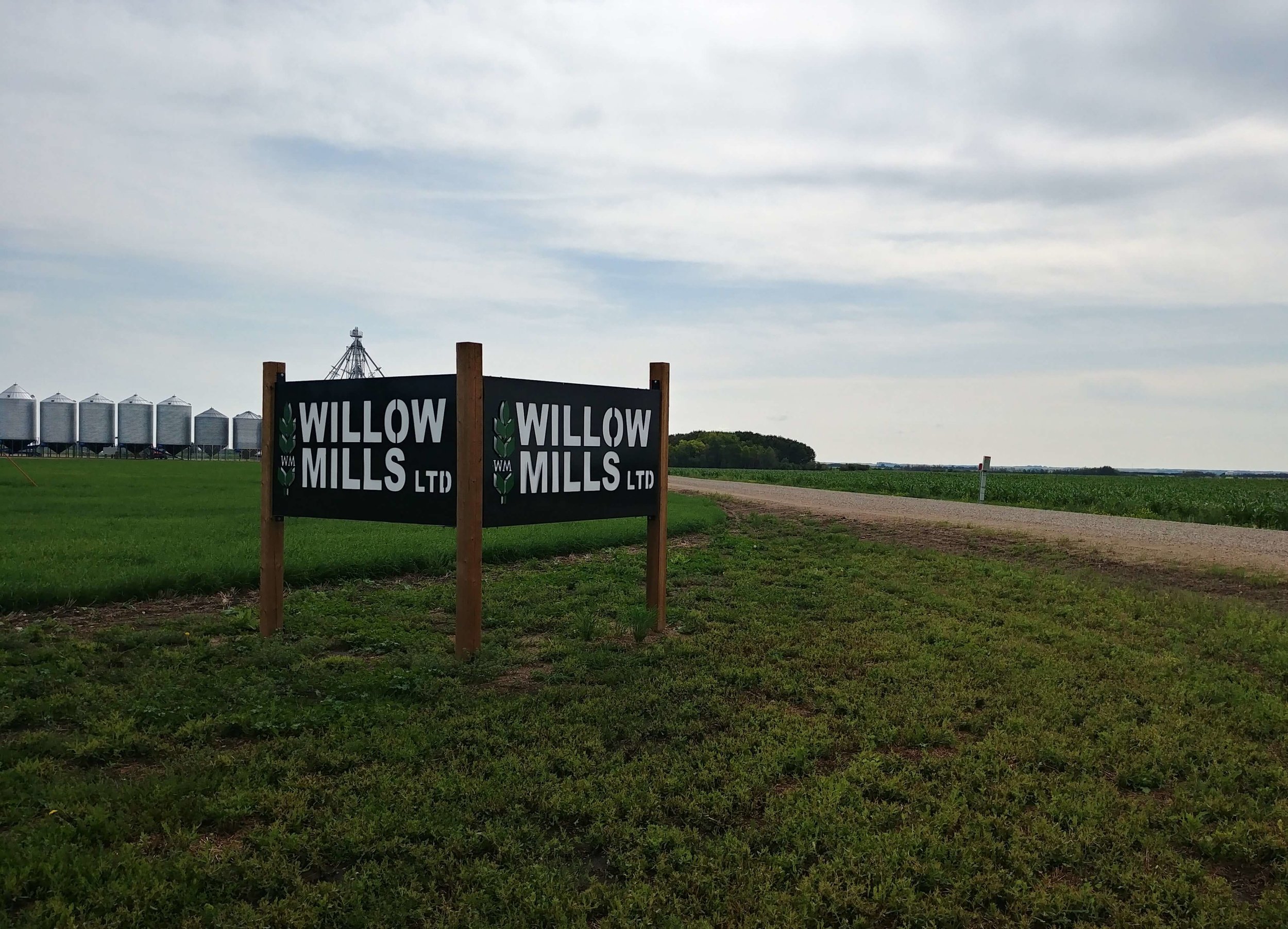 Willow Mills feed mill near Osler, Saskatchewan